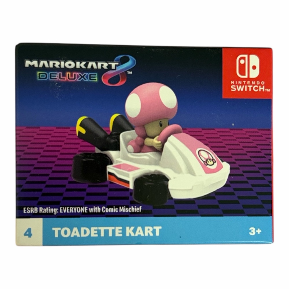 Nintendo Mario Kart Toadette Racer - Pink and White